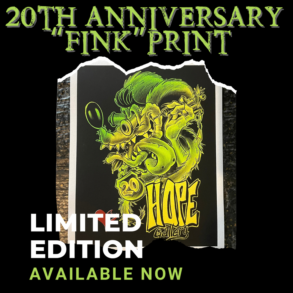 Limited Edition 20th Anniversary Print "Fink" by Joe Capobianco