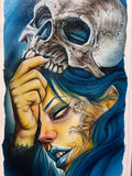 Original Acrylic Painting "Death Eater" by Joe Capobianco