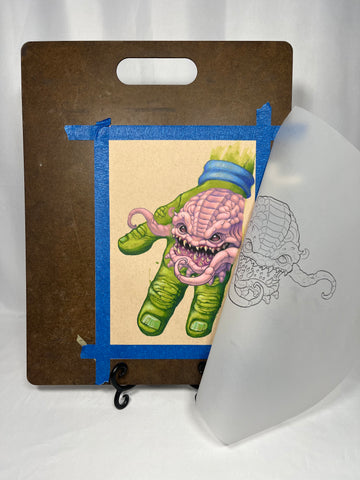 "All Hands on Deck" Original Art "K.R.E.A.M.: Kraang Rules Everything Around Me" by Shane Baker