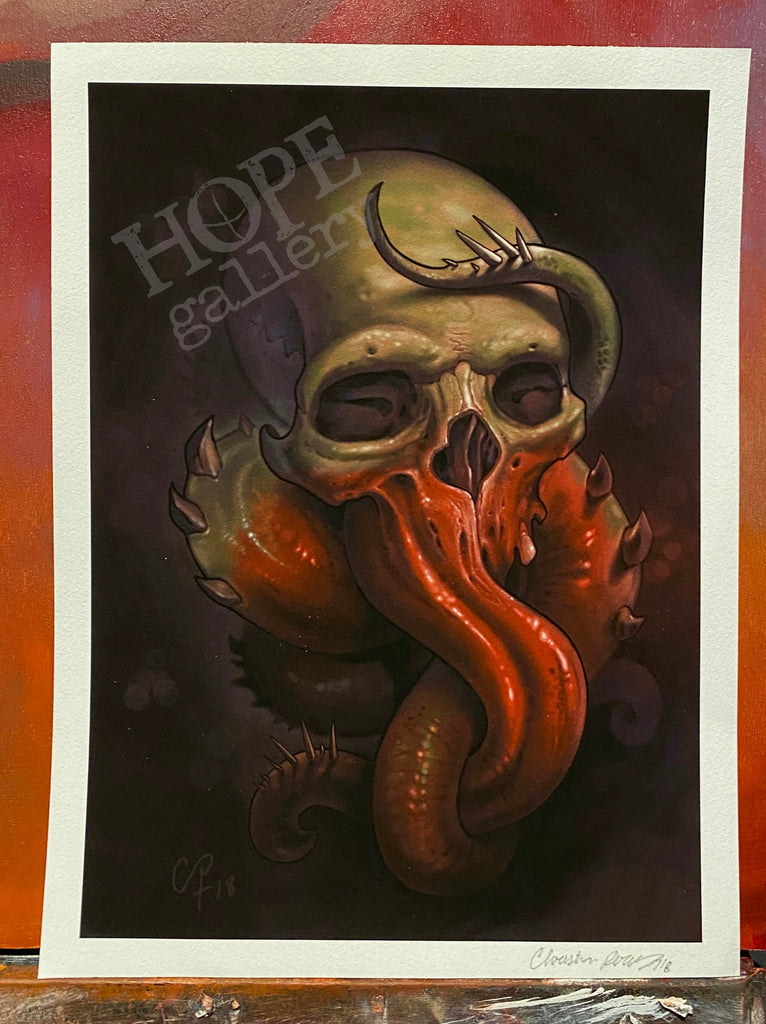 Print "Bio Skull" by Christian Perez