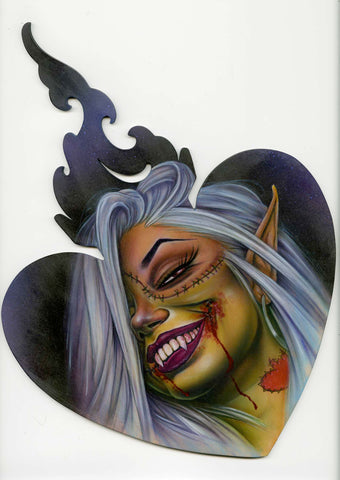 Sticker "Bloody Kiss" by Joe Capobianco