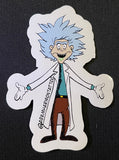 Sticker "Dr. Rick" by Adam Harmon
