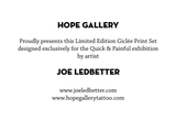 Giclee Prints Joe Ledbetter - Set of 3 for "Quick and Painful"