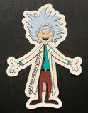 Sticker "Dr. Rick" by Adam Harmon